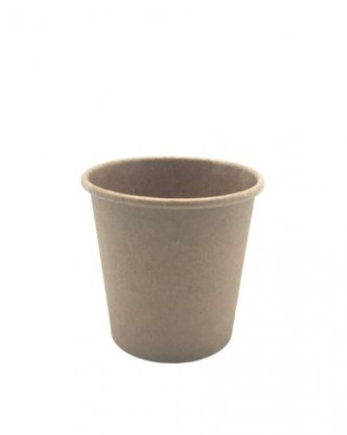 Vasos de papel Full Kraft Ø 60mm 120ml (4Oz) (1.000 uds)