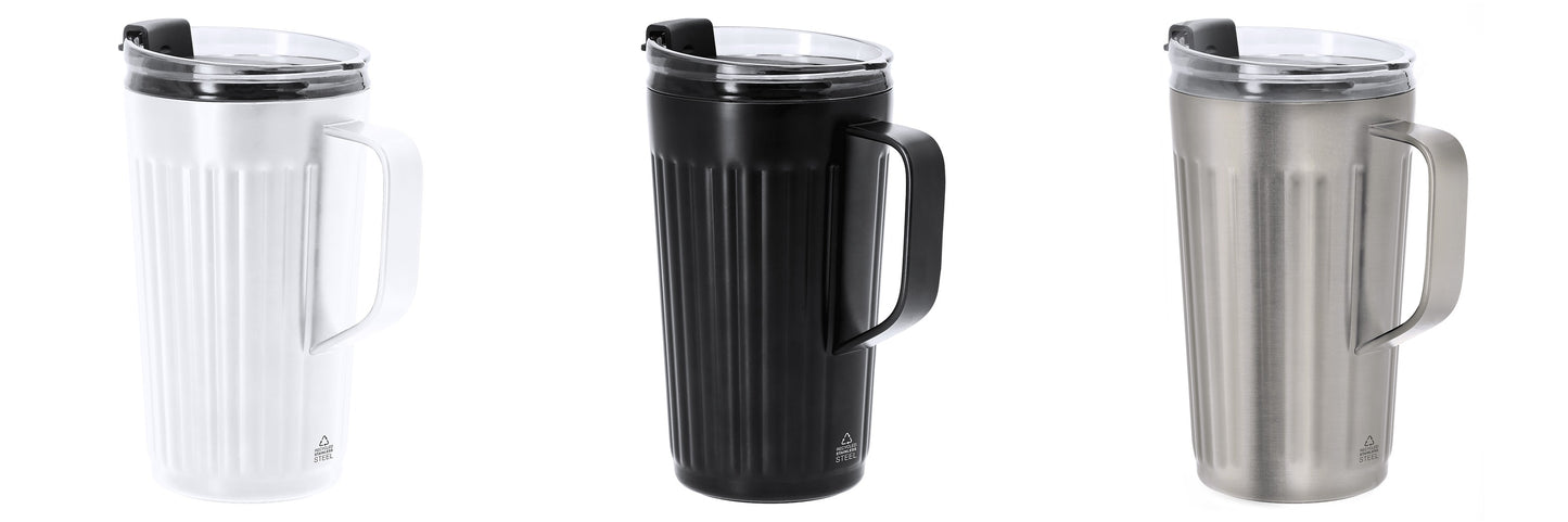 Taza térmica de acero inox reciclado 350ml