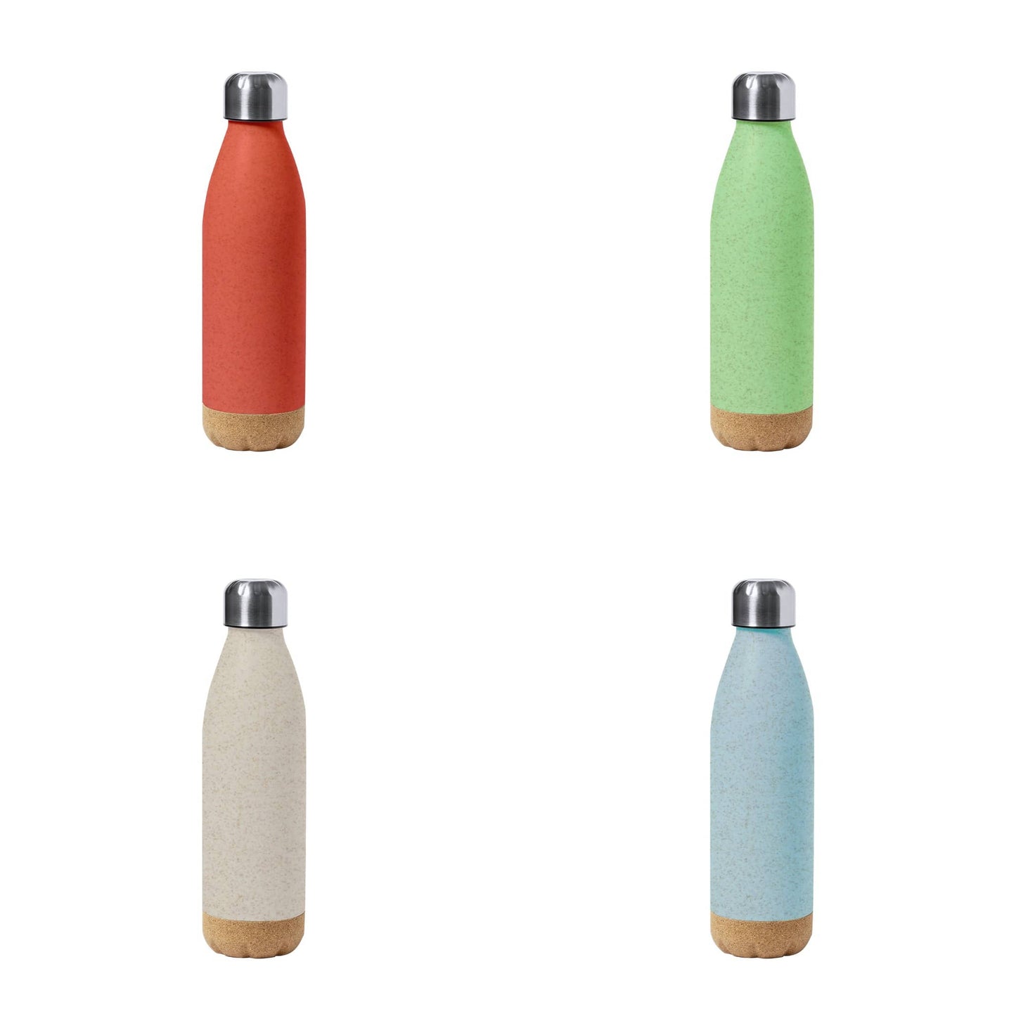 650ml bottle with cork base