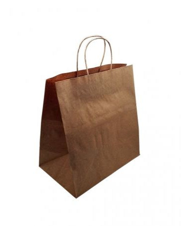 Bolsa Papel Asa Rizada base ancha 46 + 16 x 49cm (250 uds)