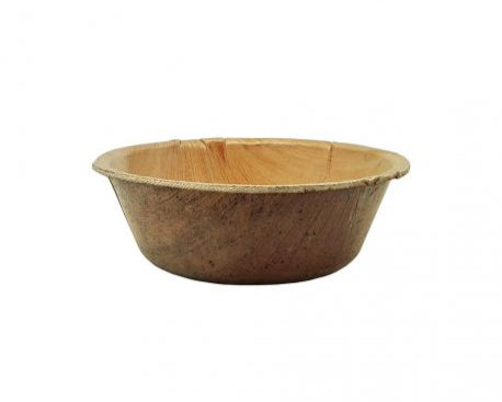 Bols de hoja de Palma Redondos 140mm (100 uds)