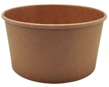 Ensaladeras de cartón 1000cc Ø150mm Sin tapa (300 uds)