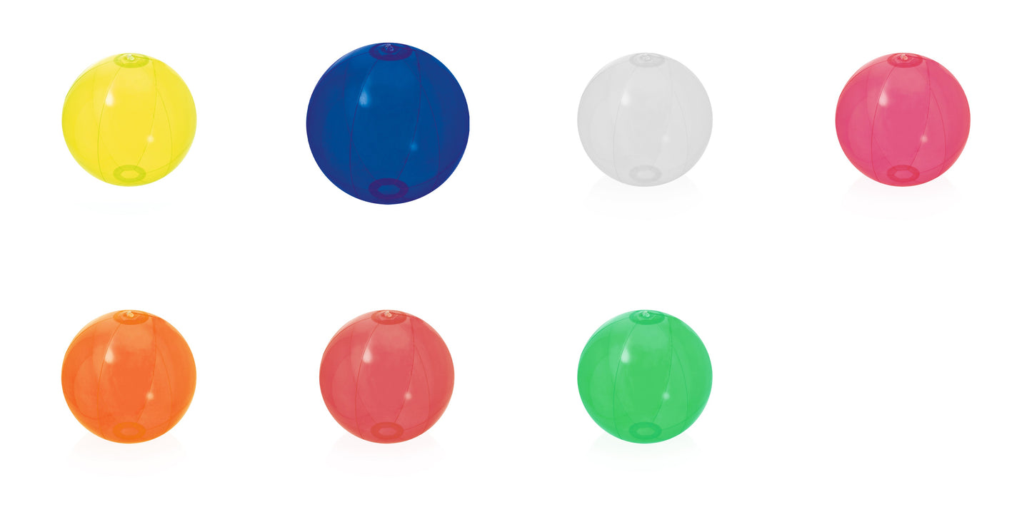 Ballon gonflable avec finition transparente