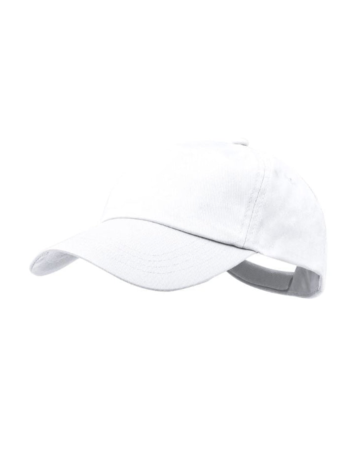 gorra algodón blanca