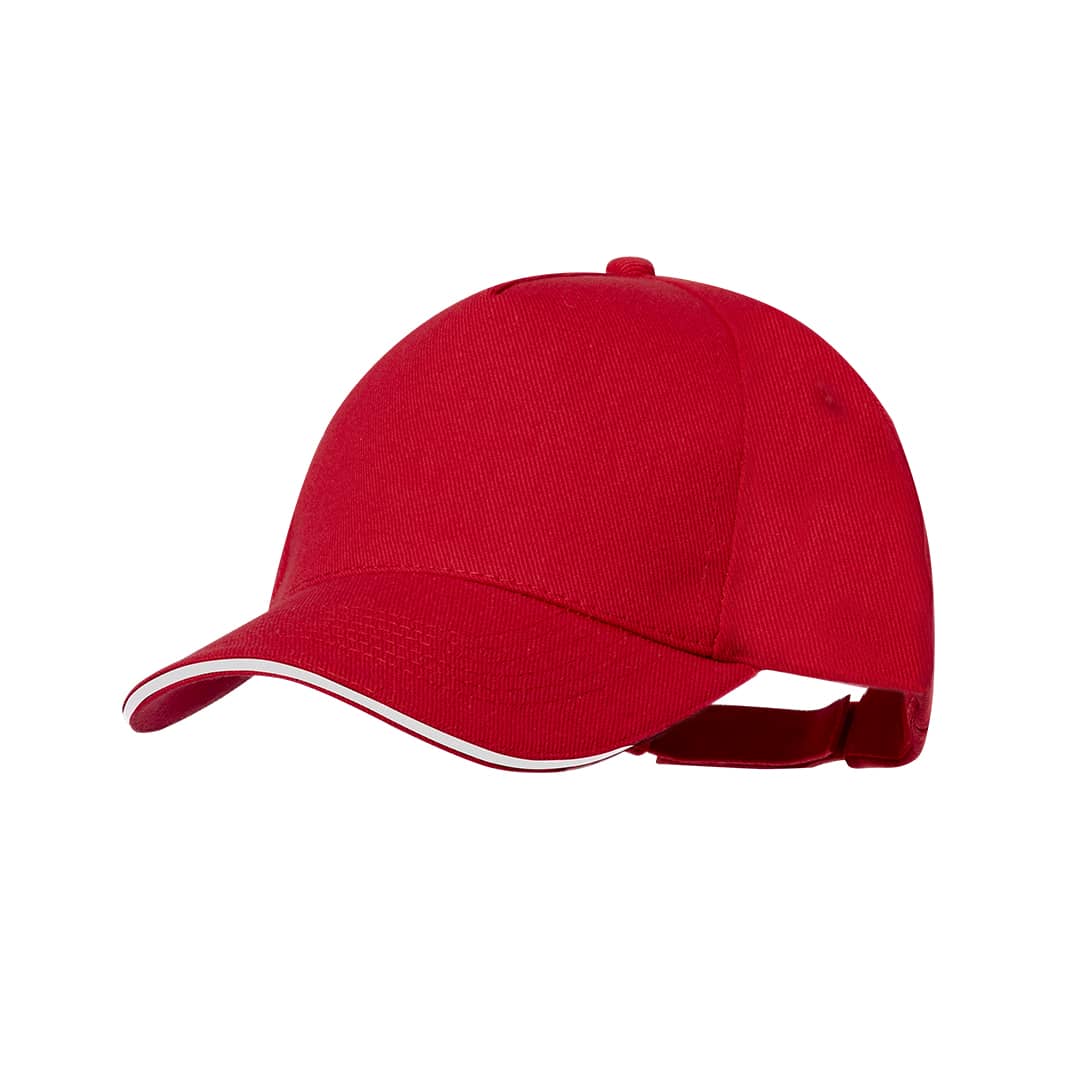 gorra visera roja