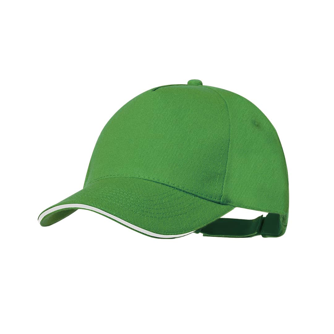 gorra visera verde