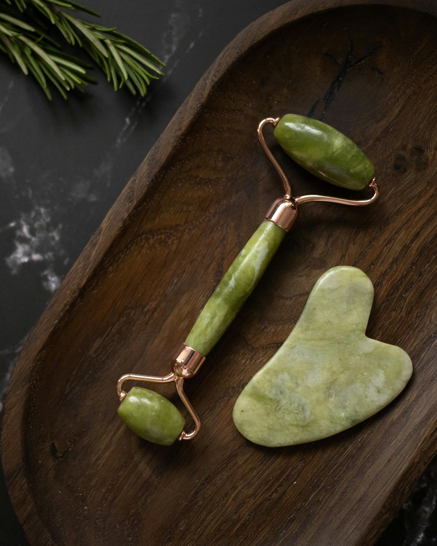 Pack rodillo y piedra de jade