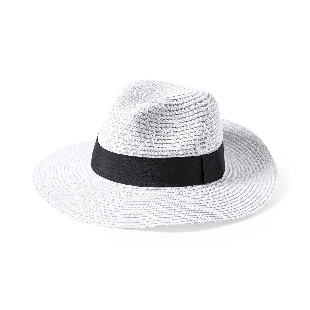 sombrero panama blanci