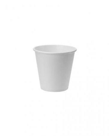 Vasos de papel Blancos Ø 60mm 120ml (4Oz) (1.000 uds)