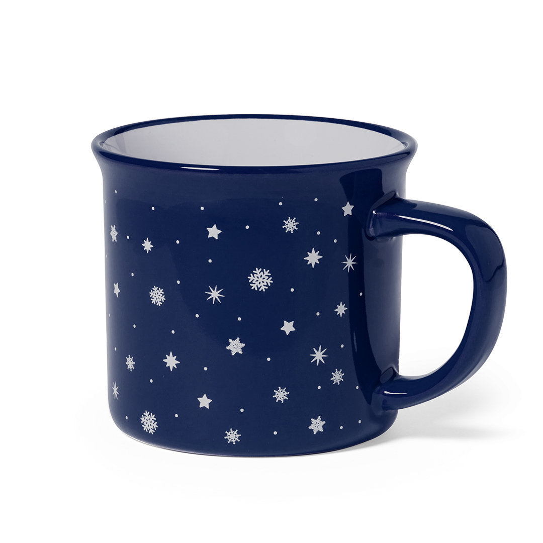 Taza ceramica navideña