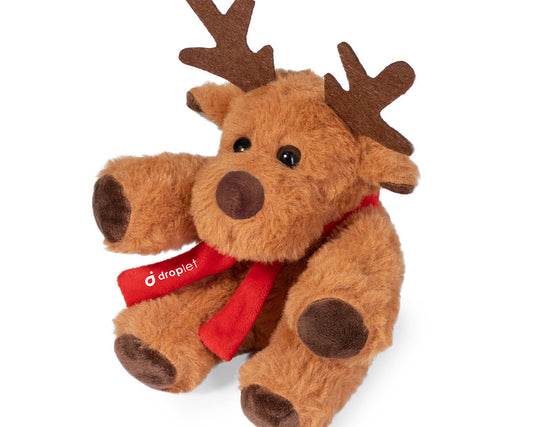 Reno de peluche navidad