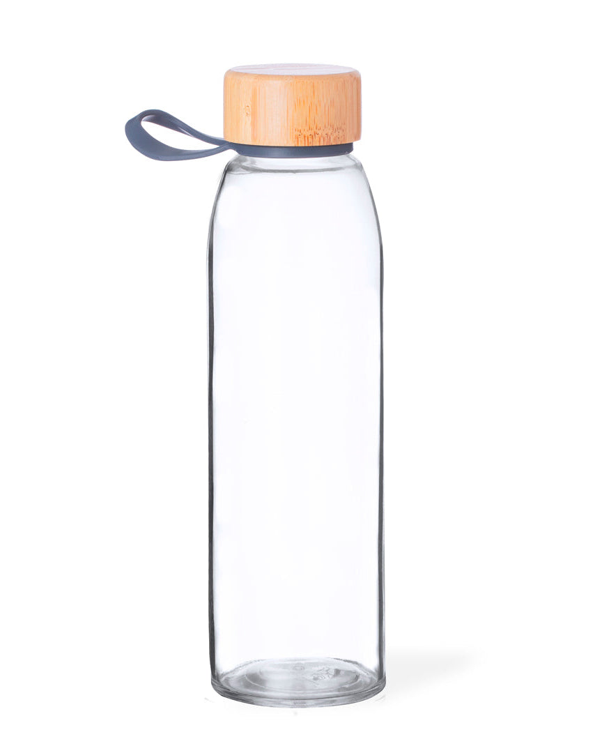 Bidón cristal y bambú