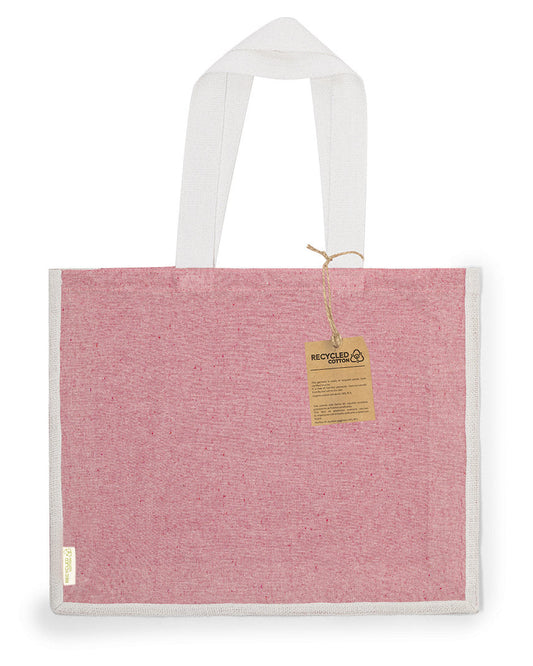 Bolsa con base algodón y yute