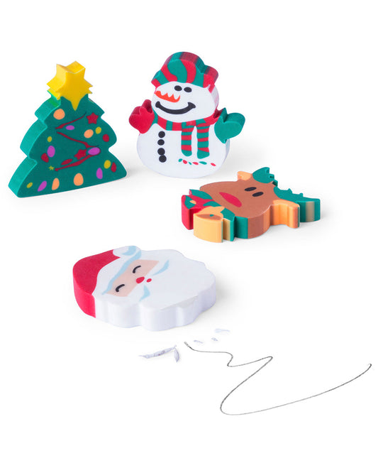 Set de gomas navideñas