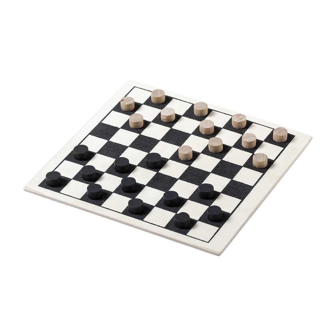 Game set: chess, parcheesi and checkers