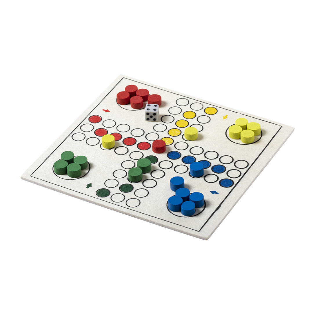 Game set: chess, parcheesi and checkers