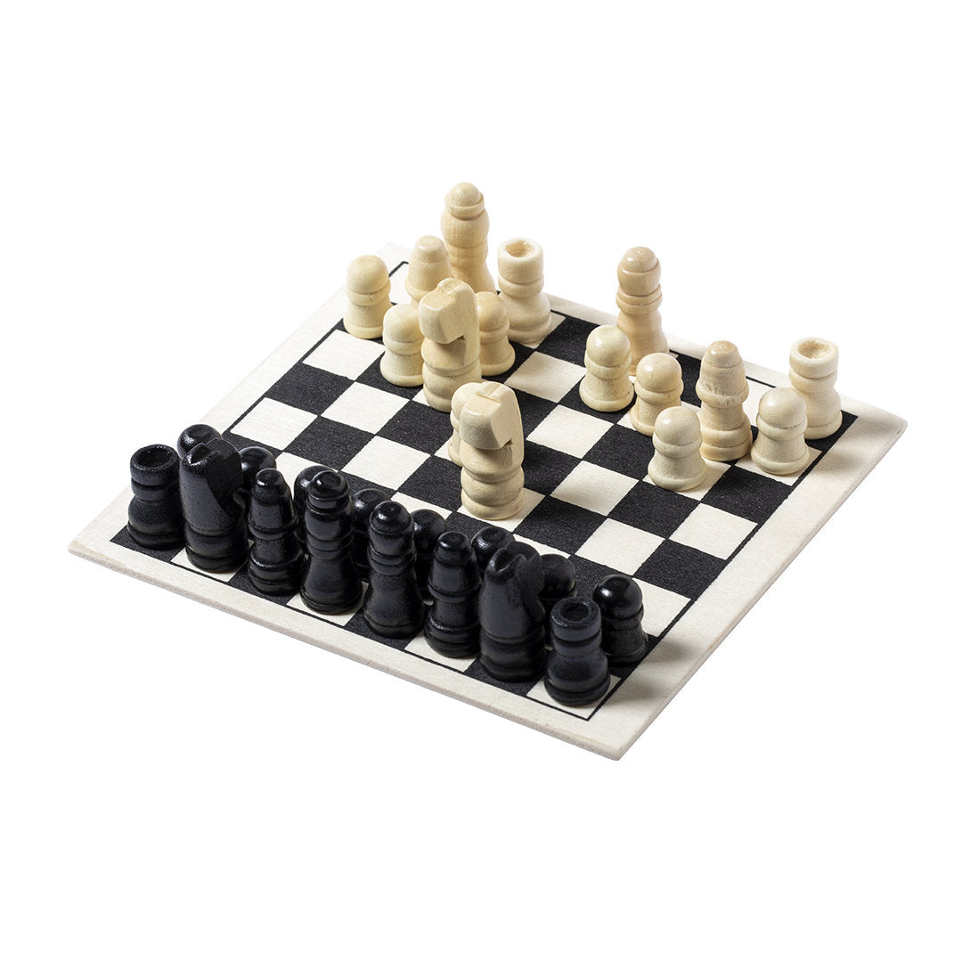 Game set: chess, parcheesi and checkers