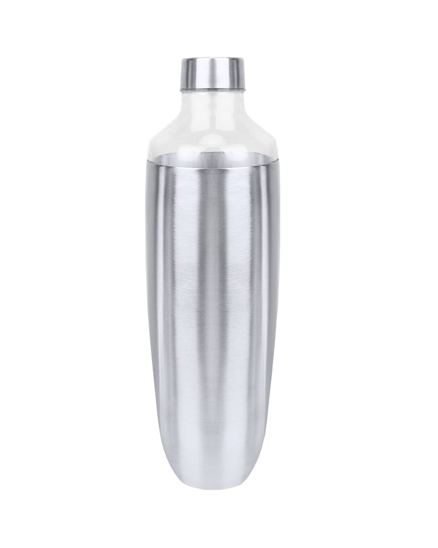 Bidón Premium de Cristal Borosilicato 850 ml con Acero Inoxidable