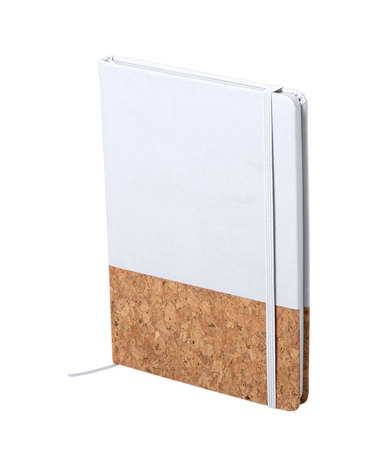 Bloc de notas cork blanco