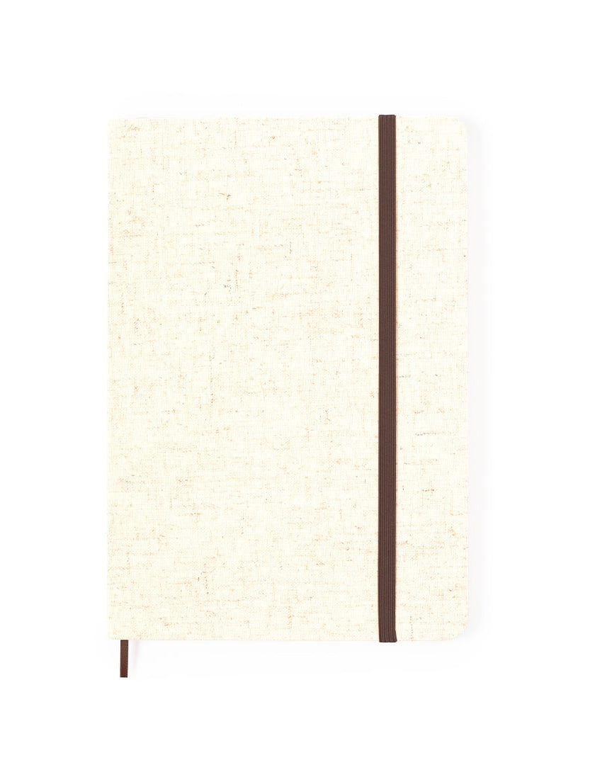 Bloc de Notas de Lino con Tapas Rígidas