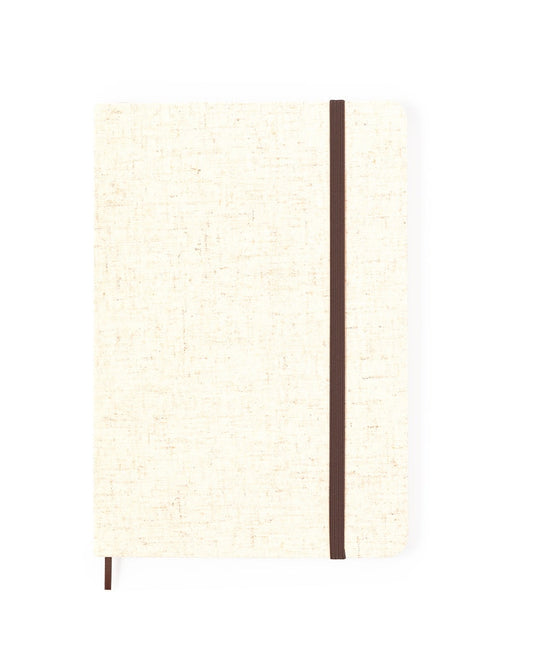 Bloc de Notas de Lino con Tapas Rígidas