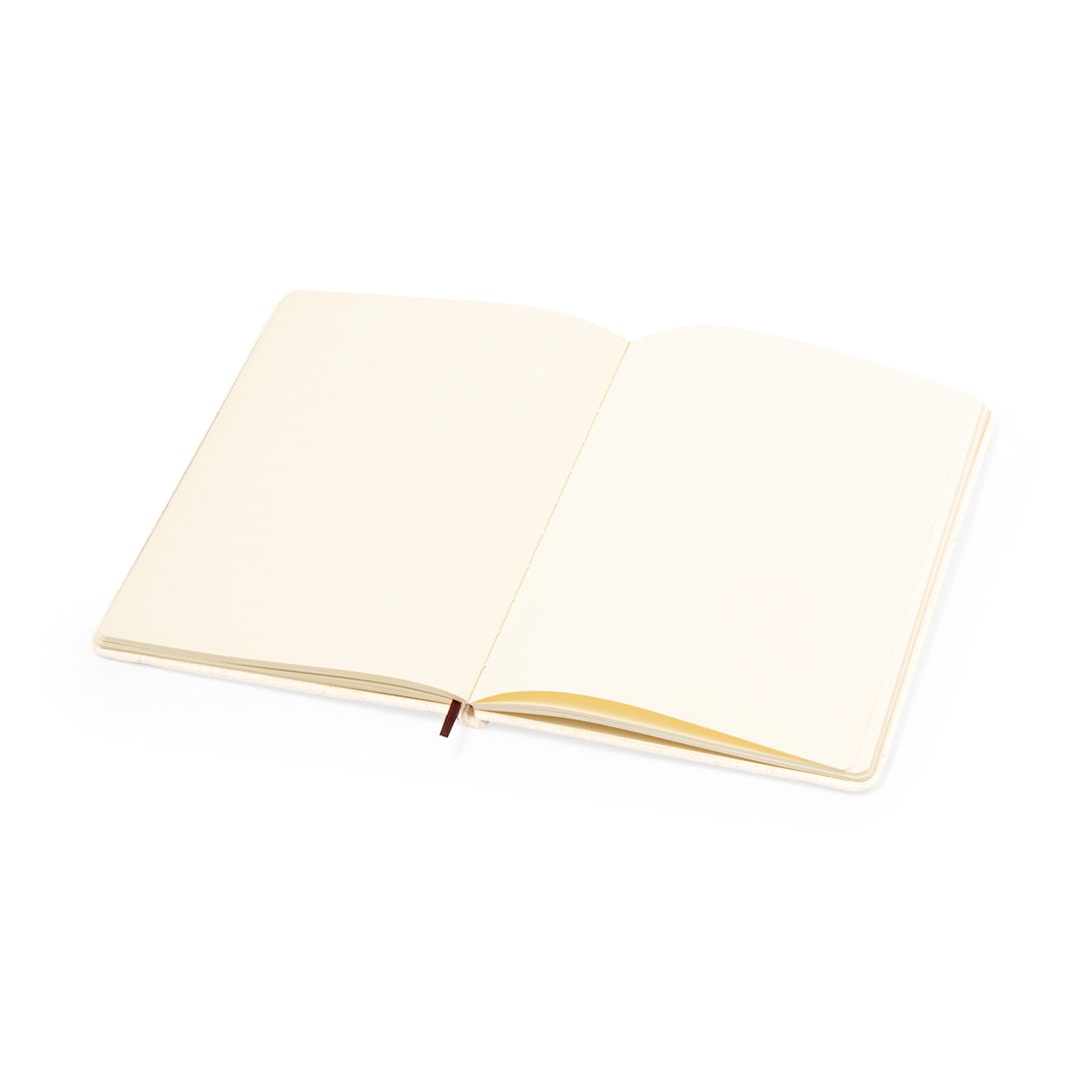 Bloc de Notas de Lino con Tapas Rígidas