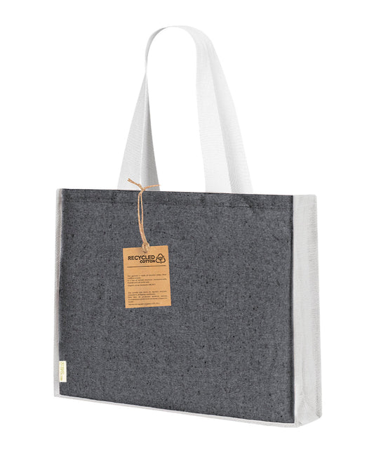 Bolsa con base algodón y yute