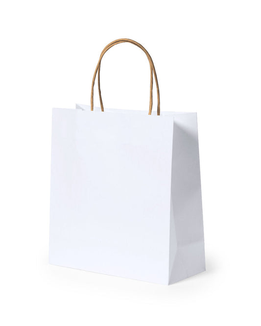 Bolsa de regalo blanca pequeña