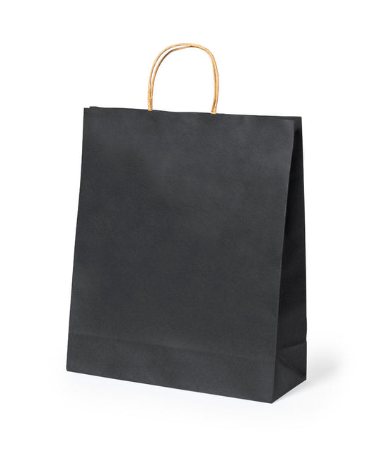 Bolsa de regalo negra grande