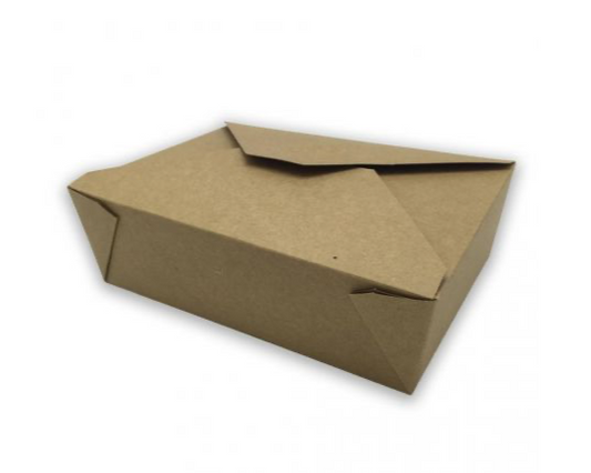 Kraft Take Away Box 197 x 140 x 45mm (200 units)