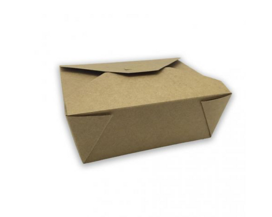 Kraft Take Away Box 152 x 120 x 63mm (300 units)