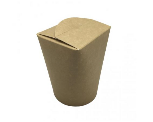 Take Away line multifood containers Kraft-White 1000ml (500 units)