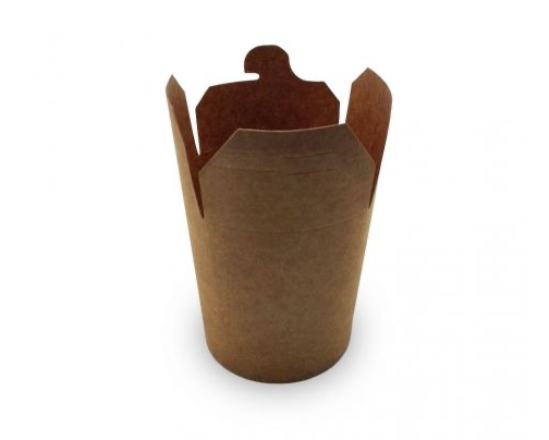 Multifood containers Take Away Line Full Kraft 500ml (500 units)