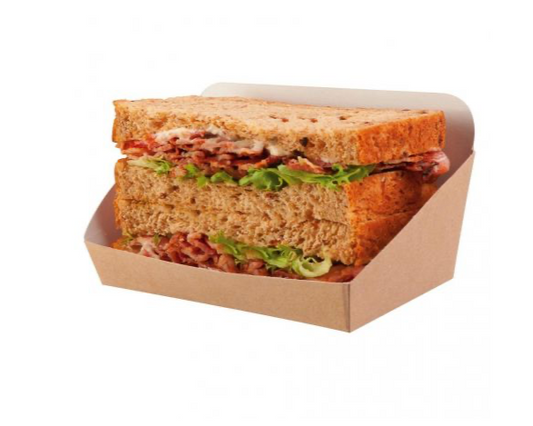 Emballage sandwich (canapé) 125 x 65 x 20/70 mm (500 unités)