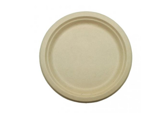 Platos de fibra de trigo Redondos 180mm (1.000 uds)