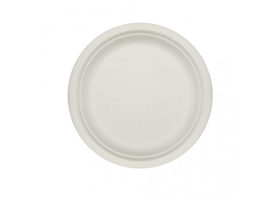Platos de fibra de caña de azúcar Redondos 150mm (1.000 uds)