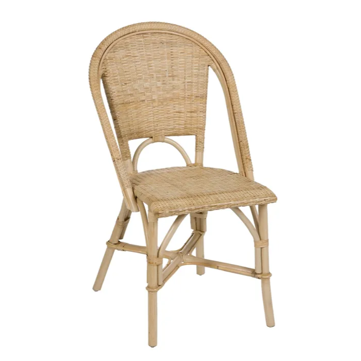 CHAISE EN ROTIN NATUREL SALON 