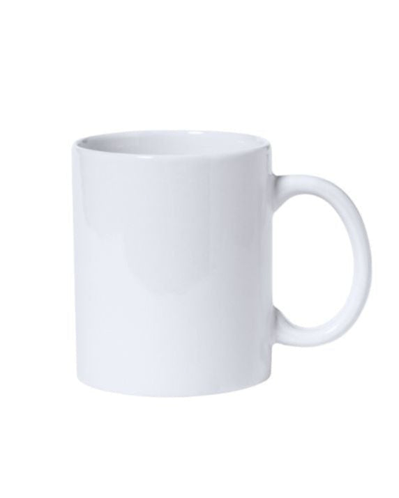 Taza de Cerámica Blanca AA – 370 ml