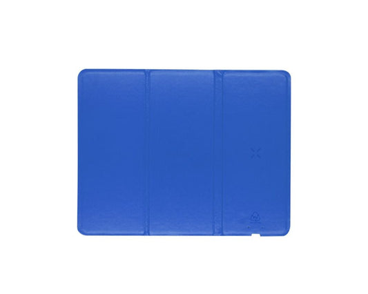 Alfombrilla de ratón reciclada con cargador inalámbrico, base antideslizante y soporte para móvil