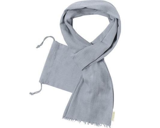 Foulard de algodón orgánico con funda