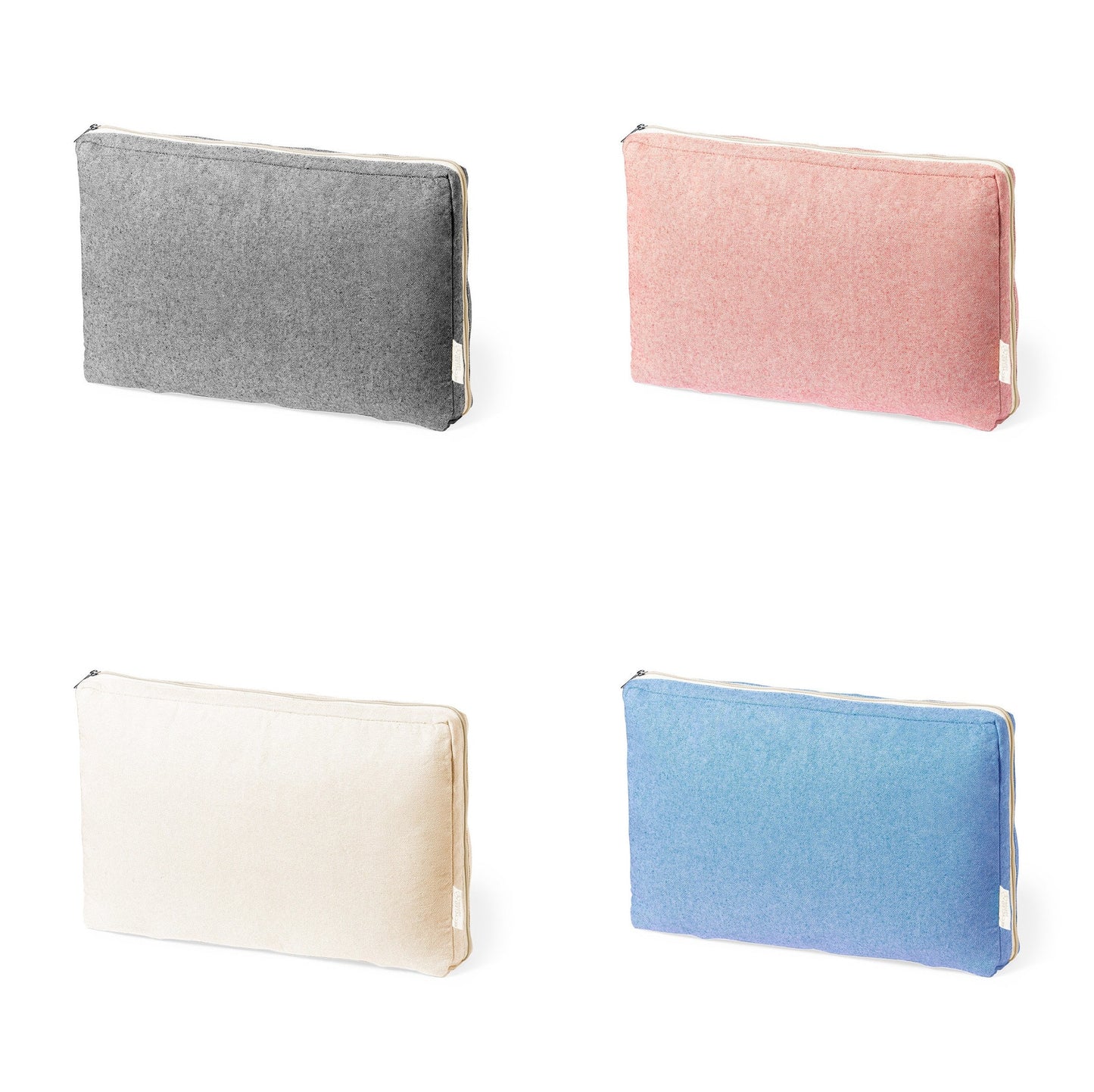 Funda Acolchada para Portátil 15" en Algodón Reciclado