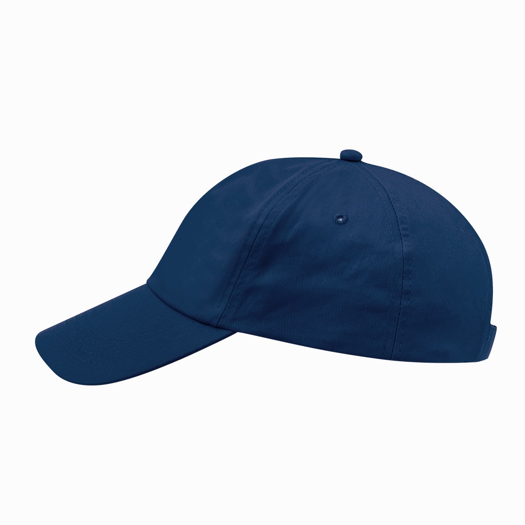 Gorra de algodón unisex con cierre de velcro