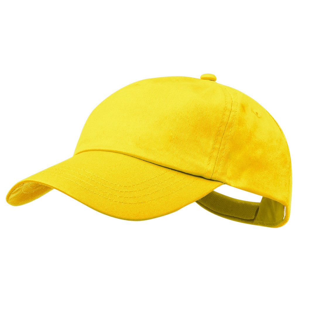Gorra de algodón unisex con cierre de velcro