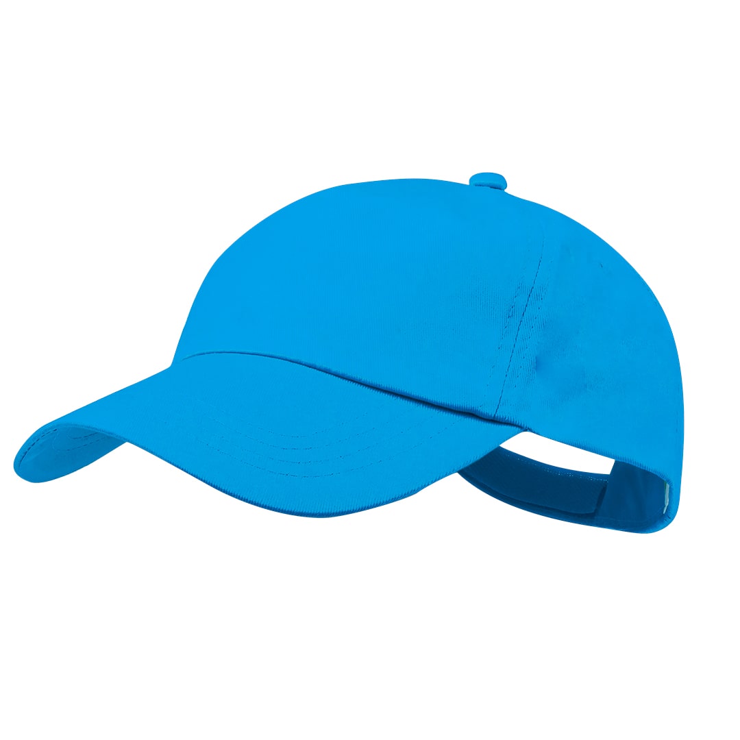 Gorra de algodón unisex con cierre de velcro