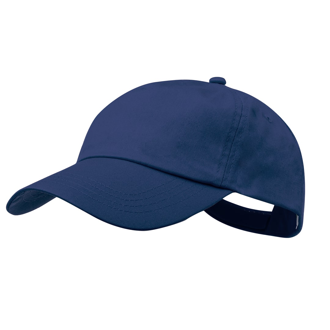 Gorra de algodón unisex con cierre de velcro