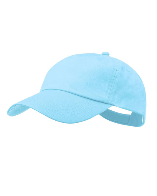 Gorra de algodón unisex con cierre de velcro
