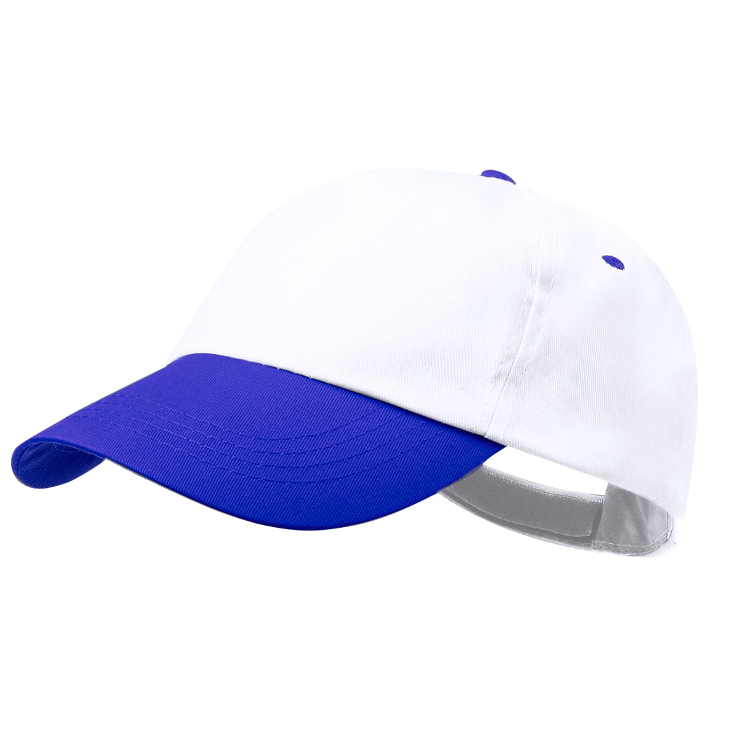 Gorra de algodón unisex con cierre de velcro