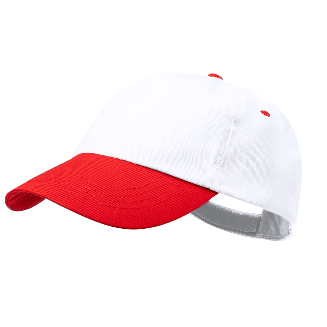 Gorra de algodón unisex con cierre de velcro