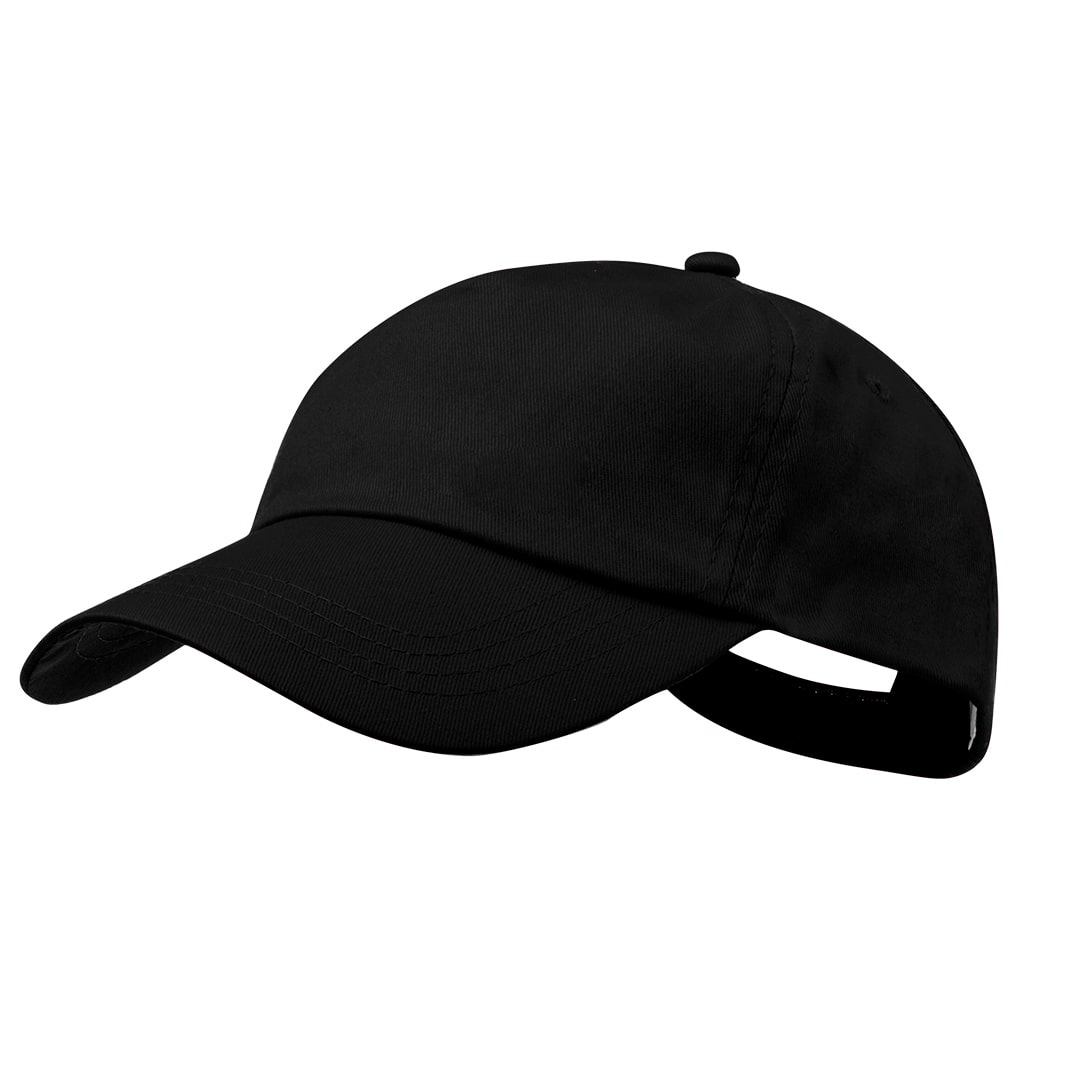 Gorra de algodón unisex con cierre de velcro