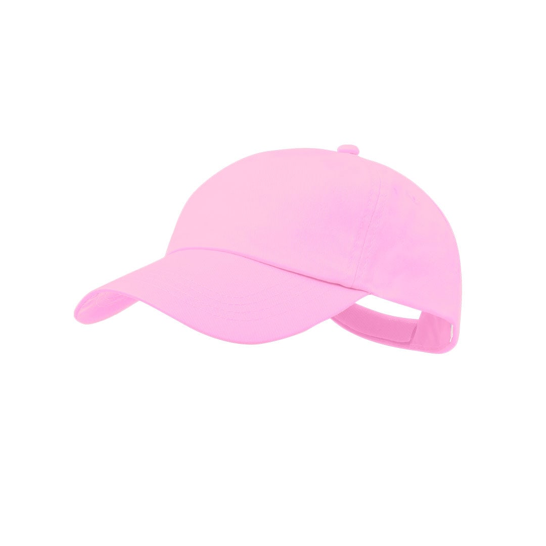 Gorra de algodón unisex con cierre de velcro